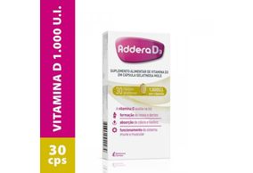 Addera D3 1000UI 30 Cápsulas