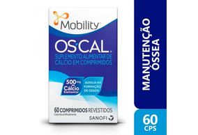 Oscal 500mg 60 Comprimidos Revestidos