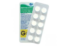 Dipirona Sódica 500MG Comprimido simples - Blíster com 10 Comprimidos