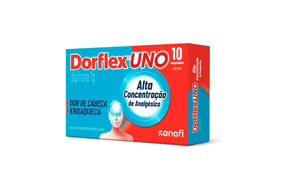 Dorflex Uno 1g - Caixa com 10 Comprimidos