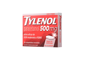 Tylenol 500mg - 20 Comprimidos Revestidos