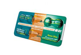 Naldecon Pack 4MG + 20MG + 1200MG Comprimido   Blíster com 6 Comprimidos