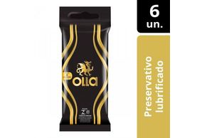 Preservativo Olla Sensitive Lubrificado, 6 Unidades