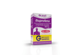 Ibuprofeno 400mg - Caixa com 10 Comprimidos Revestidos