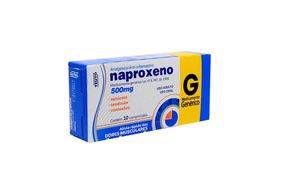 Naproxeno 500mg - Caixa com 10 Comprimidos