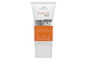Protetor Solar Facial Toque Seco FPS 60 Profuse Ensolei Multi - Bisnaga com 50mL