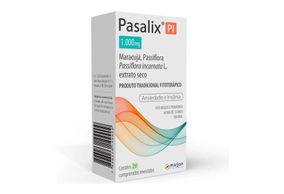 Pasalix PI 1000mg - Caixa com 20 Comprimidos Revestidos