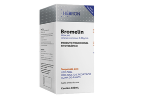 Bromelin 0.88g/mL Suspensão Oral - Frasco com 100mL