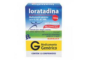 Loratadina 10MG Comprimido - Caixa com 12 Comprimidos