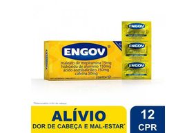 Engov 150mg - 12 Comprimidos