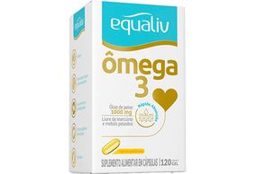 Ômega 3 1000 mg Equaliv - 120 Cápsulas