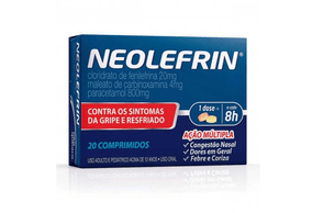 Neolefrin 800 + 4 + 20mg - 20 Comprimido Simples