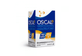 Oscal D 500 + 400mg + Ui - 60 Comprimidos Revestidos