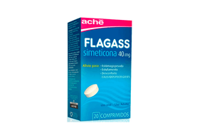 Flagass Comprimido 40mg, caixa com 20 comprimidos