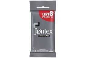Camisinha Jontex Lubrificado Com 8 Unidades