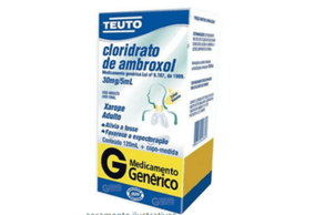 Cloridrato de Ambroxol 30mg/5ml - 1 Xarope