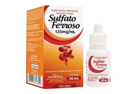 Sulfato Ferroso 125mg/mL Gotas 30mL