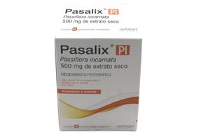 Pasalix PI 500MG Comprimido revestido - Caixa com 60 Comprimidos