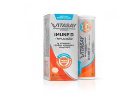 Suplemento Vitamínico Vitasay Imune D Trip 10 Comprimidos Efervescentes