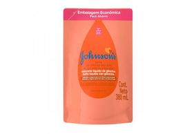 Sabonete Glicerinado da Cabeca Aos Pes Johnsons Baby Liquido Refil 380ml