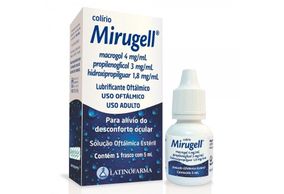 Mirugell 4 + 3 + 1,8mg/mL Solução oftálmica - Frasco com 5 mL