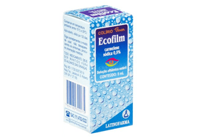 Ecofilm 5mg/mL Solução Oftálmica - Frasco com 5 mL