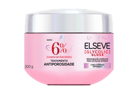 Creme de Tratamento Elseve Glycolic Gloss - Pote com 300g