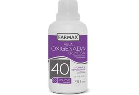 Água Oxigenada Cremosa Farmax 40 Volumes, 90mL