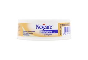 Fita Microporosa 12mm X 4.5m Bege Nexcare