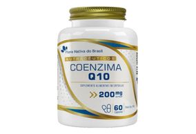 Coenzima Q10 200mg Flora Nativa com 60 Cápsulas