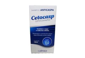 Cetocasp 20mg/mL Shampoo - Frasco com 120mL