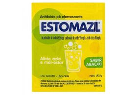 Estomazil 438MG/G + 462MG/G + 90MG/G Pó Efervescente Sabor Abacaxi - Envelope com 5 g