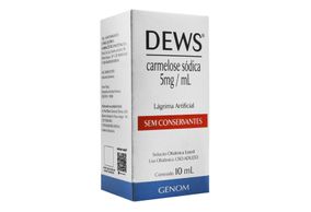 Dews 5mg/mL Solução oftálmica - Frasco com 10 mL