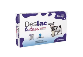 Deslac Lactase 10000FCC 6 Cápsulas