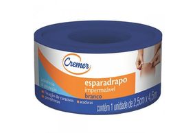 Esparadrapo Impermeavel Cremer 2,5cm x 4,5m com 1 unidade