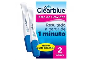 Teste de Gravidez Clearblue Plus 2 unidades