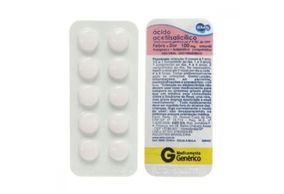 Acido Acetilsalicilico 100mg - 100 Comprimidos