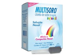 Multisoro Infantil 9MG/ML Solução nasal