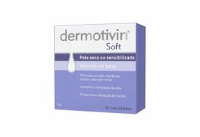 Dermovitin Soft Pele Seca Sabonete em Barra 90G