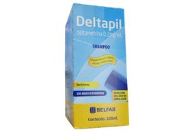 Deltapil 0.2MG/ML Shampoo - Frasco com 100 mL