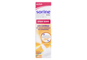 Sorine SSC 0,9 % Solução Nasal em Spray Suave Jato Contínuo 100 mL