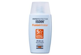 Protetor Solar Facial FPS60 Isdin Fotoprotector Fusion Water 5 Stars Oil Control 50mL