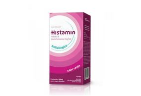 Histamin 2mg/5mL Xarope - Frasco com 100 mL