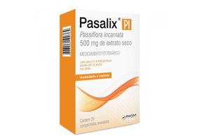 Pasalix PI 500mg   Caixa com 20 Comprimidos Revestidos