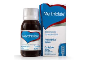 Merthiolate 10mg/mL Solução Tópica - Frasco com 30 mL