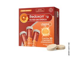 Redoxon 1G Comprimido efervescente - Tubo com 30 Comprimidos