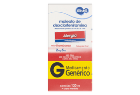 Maleato de Dexclorfeniramina 0,4mg/ml - 1 Solução Oral