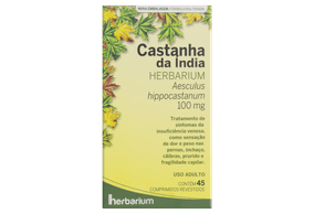 Castanha da India 100MG Comprimido revestido - Caixa com 45 Comprimidos