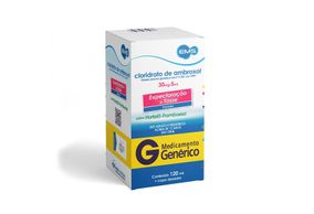 Cloridrato de Ambroxol 30mg/5ml - 1 Xarope