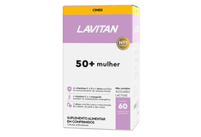 Lavitan 50+ Mulher 60 Comprimidos Revestidos
